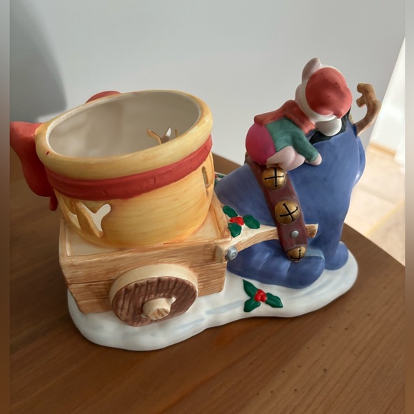 Vintage Disney Eeyore and Piglet Votive Candle Holder - Picture 2 of 3